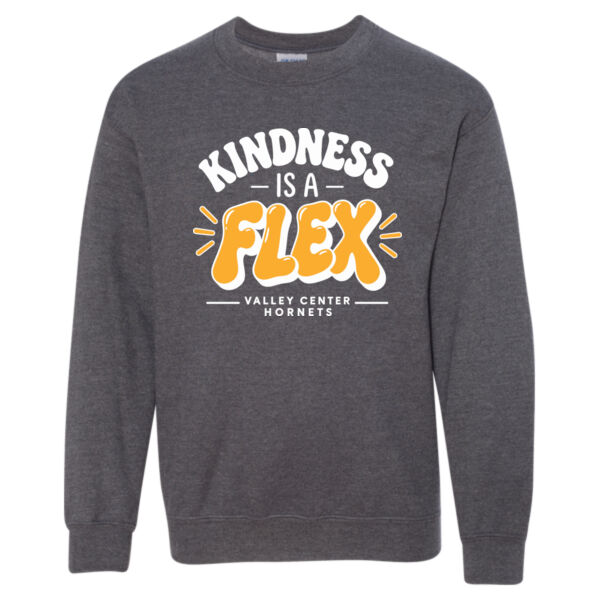 D2 - Gildan 18000B Youth Heavy Blend Youth Crewneck Sweatshirt Thumbnail