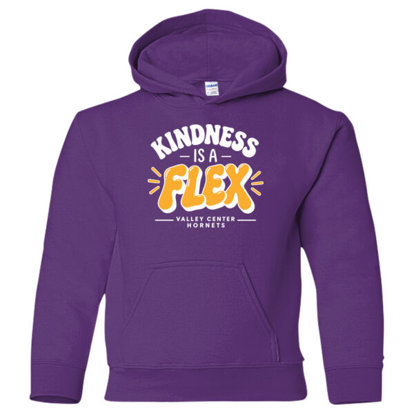 D2 - Gildan 18500B Heavy Blend Youth Hooded Sweatshirt Thumbnail