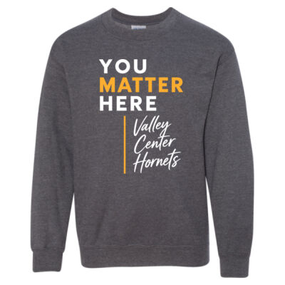D4 - Gildan 18000B Youth Heavy Blend Youth Crewneck Sweatshirt Thumbnail