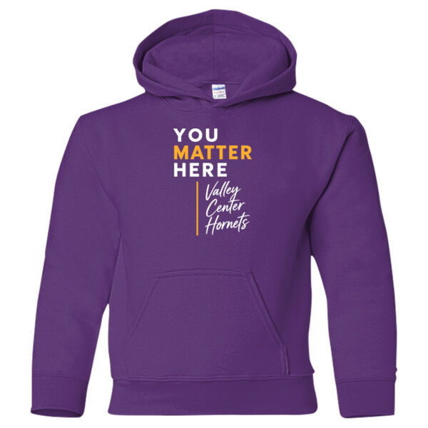 D4 - Gildan 18500B Heavy Blend Youth Hooded Sweatshirt Thumbnail