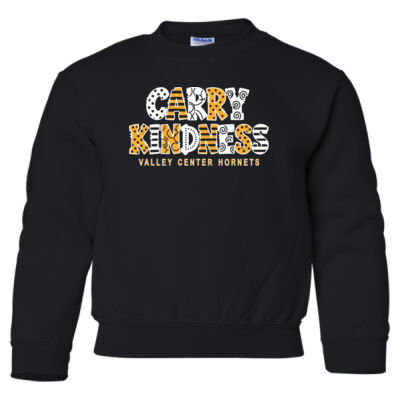 D5 - Gildan 18000B Youth Heavy Blend Youth Crewneck Sweatshirt Thumbnail